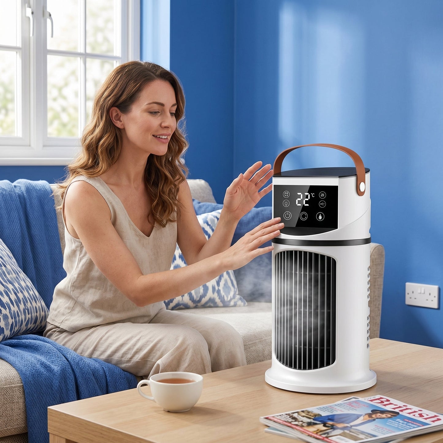 Small Portable Air Conditioner Fan – AC Cooler