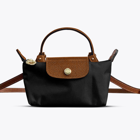 Small shoulder bag with strap