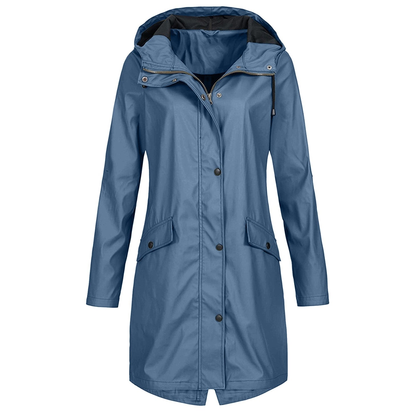 Image of Stacy | Women's Hooded Mid-Length Coat