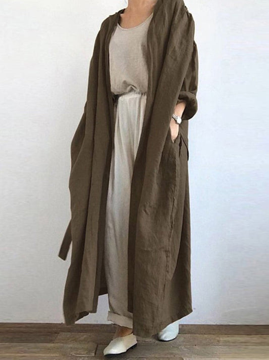 Image of Stella | Women's Oversized Longline Duster Jacket