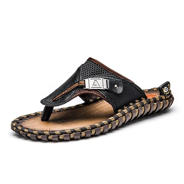 Summer 2026 Leather Thong Sandals