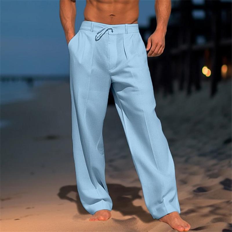 Image of Trey | Men's Wide Leg Pleated Pants