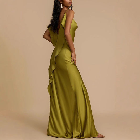Image of Virginia | Women's Spaghetti Strap Maxi Dress