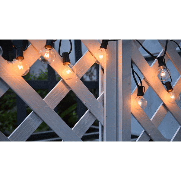 Waterproof Outdoor Patio String Lights