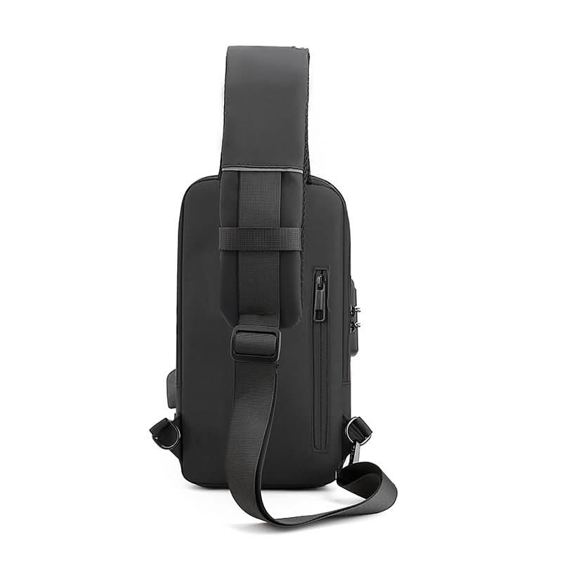 Waterproof Shoulder Travel Bag with USB Port