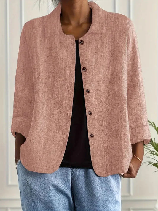 Women's Button-Through Casual Jacket
