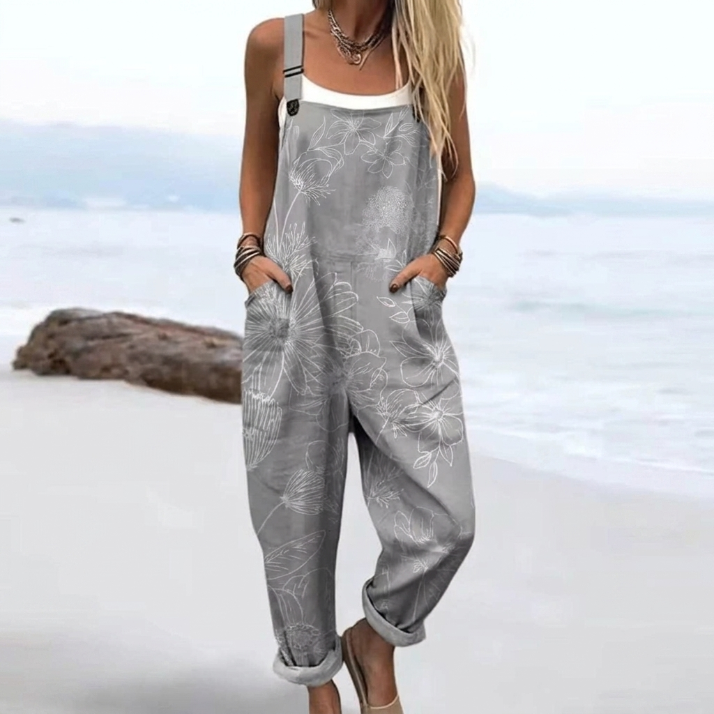 Women's Elegant Floral Jumpsuit