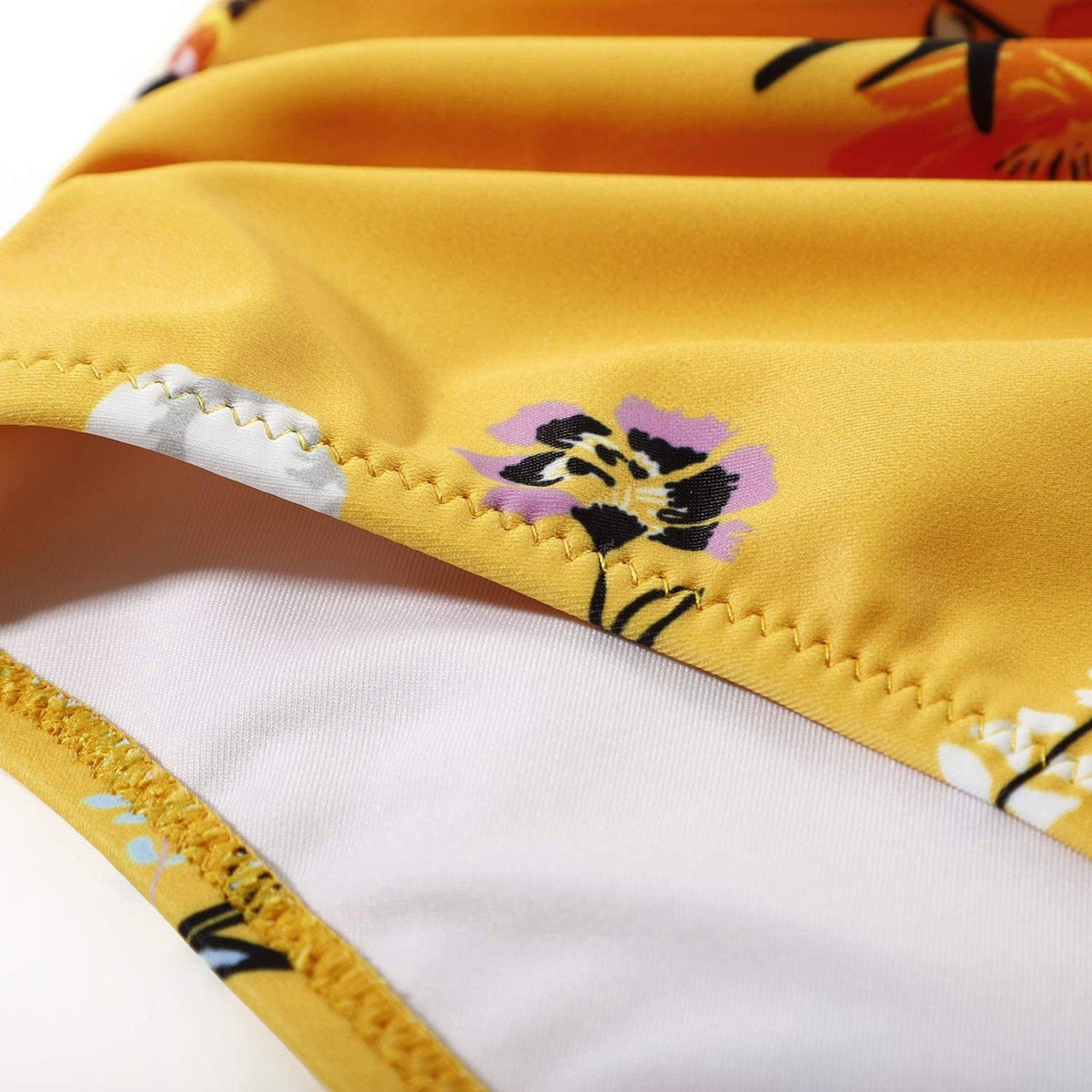 Women's High-Waisted Colourful Bikini