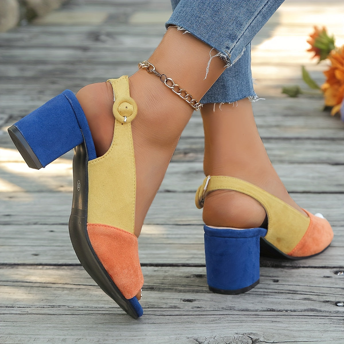 Women's Orthopedic Slingback Sandals with Cushioned Insole