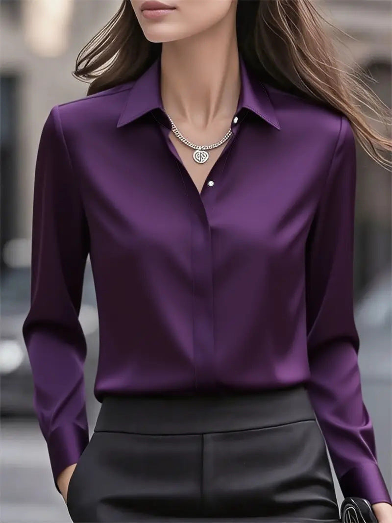 Women's Silk Blouse for Elegant Occasions