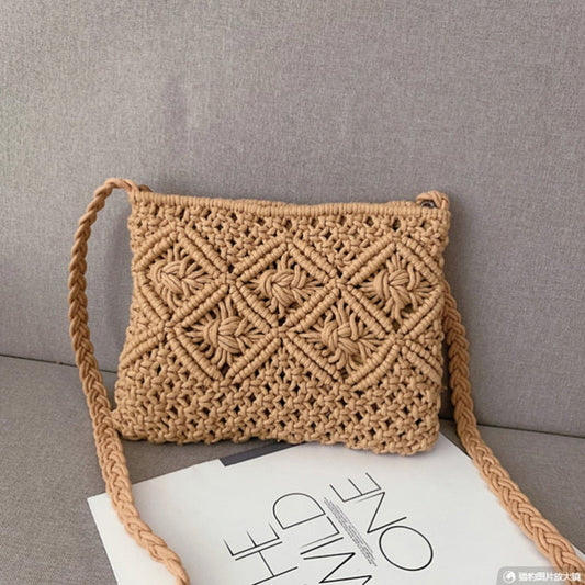 Woven Shoulder Bag | Summery & Stylish Women's Handbag