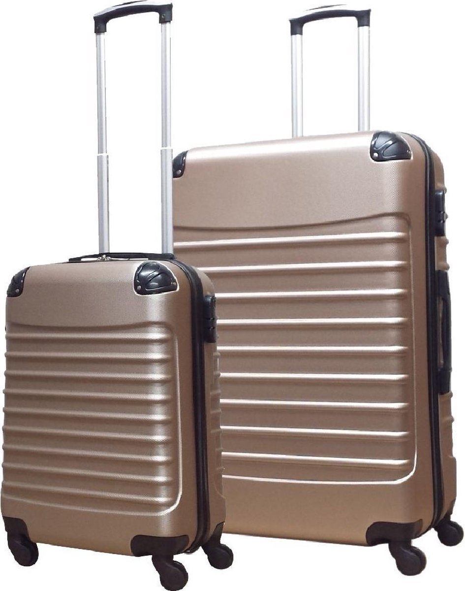 2-Piece ABS Hard Case Luggage Set for Travel