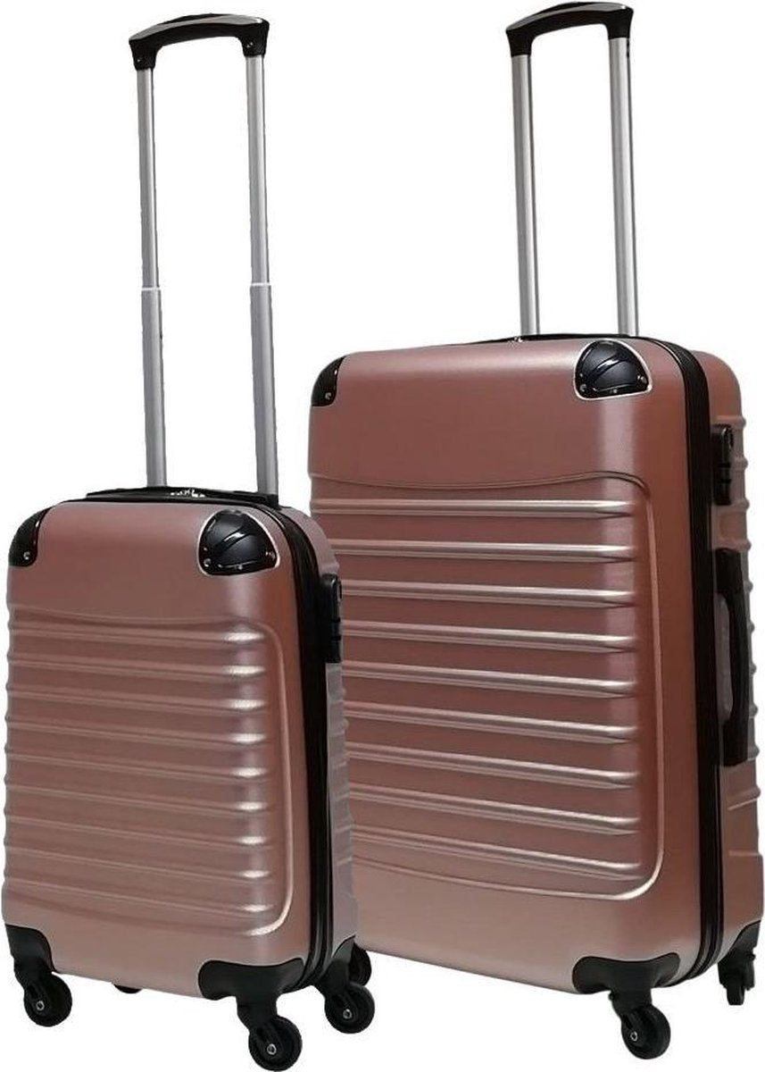 2-Piece ABS Hard Case Luggage Set for Travel