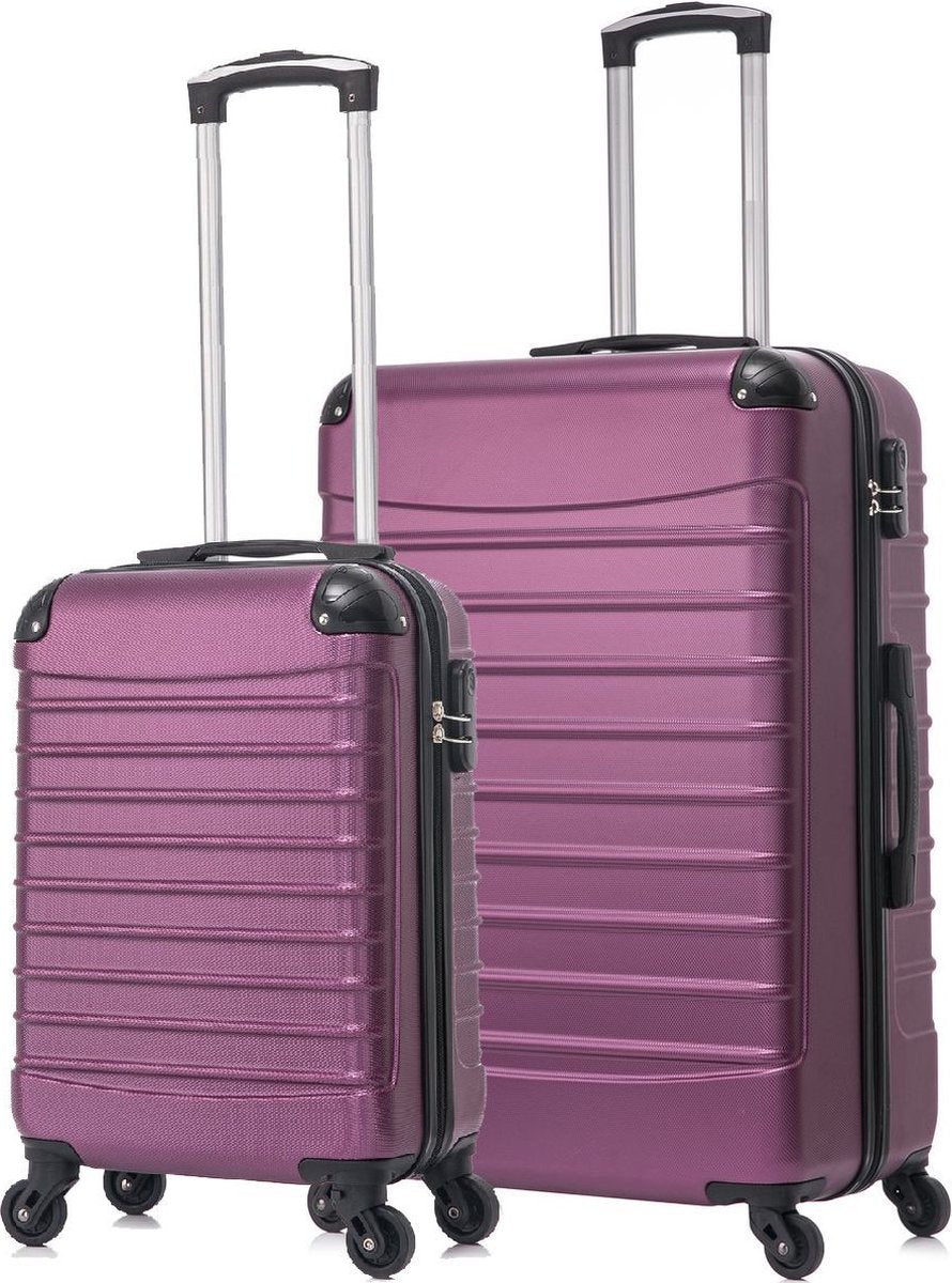 2-Piece ABS Hard Case Luggage Set for Travel