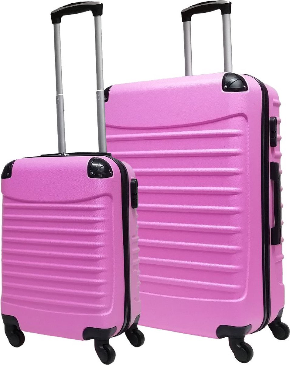 2-Piece ABS Hard Case Luggage Set for Travel