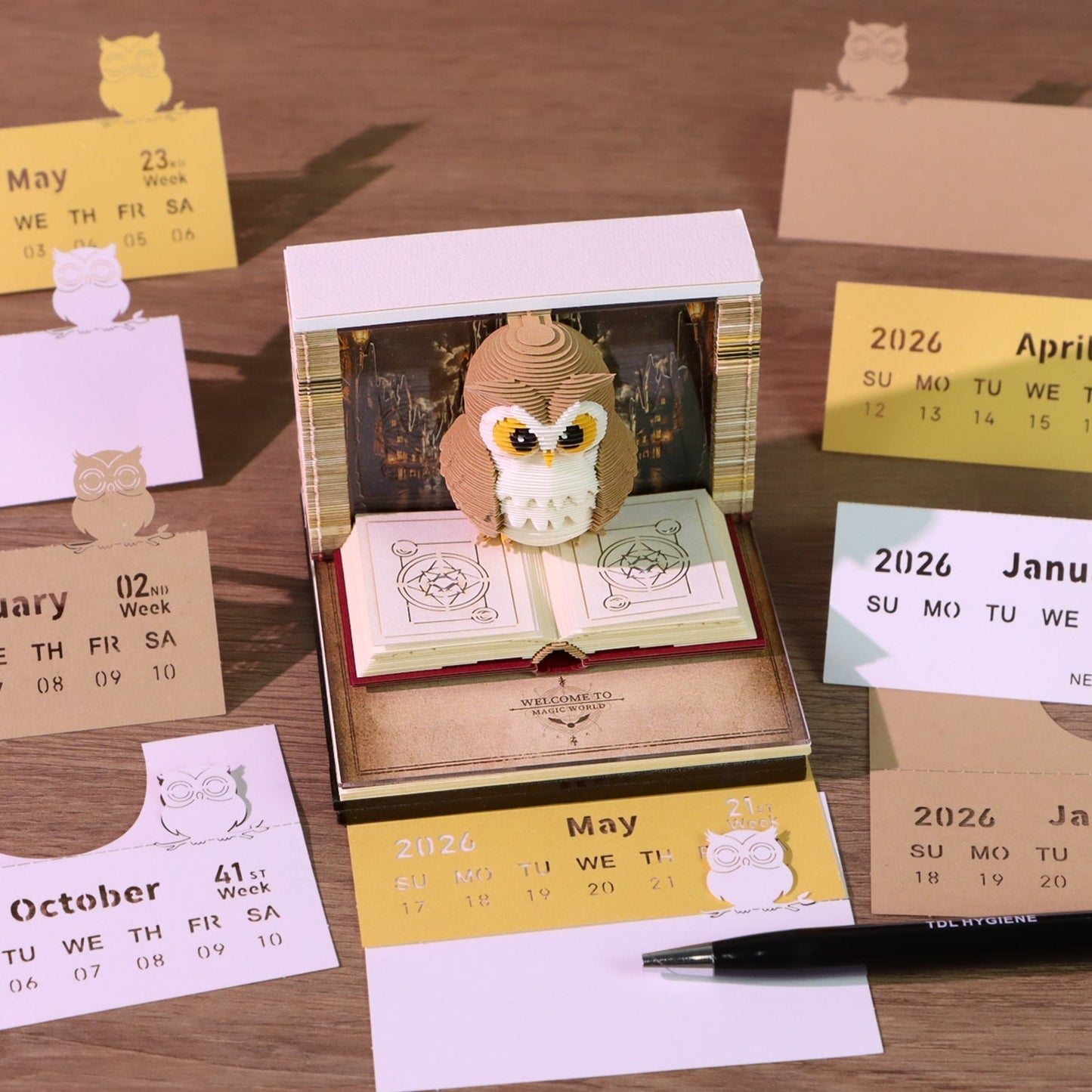 2026 Magic Calendar – Light-Up Owl