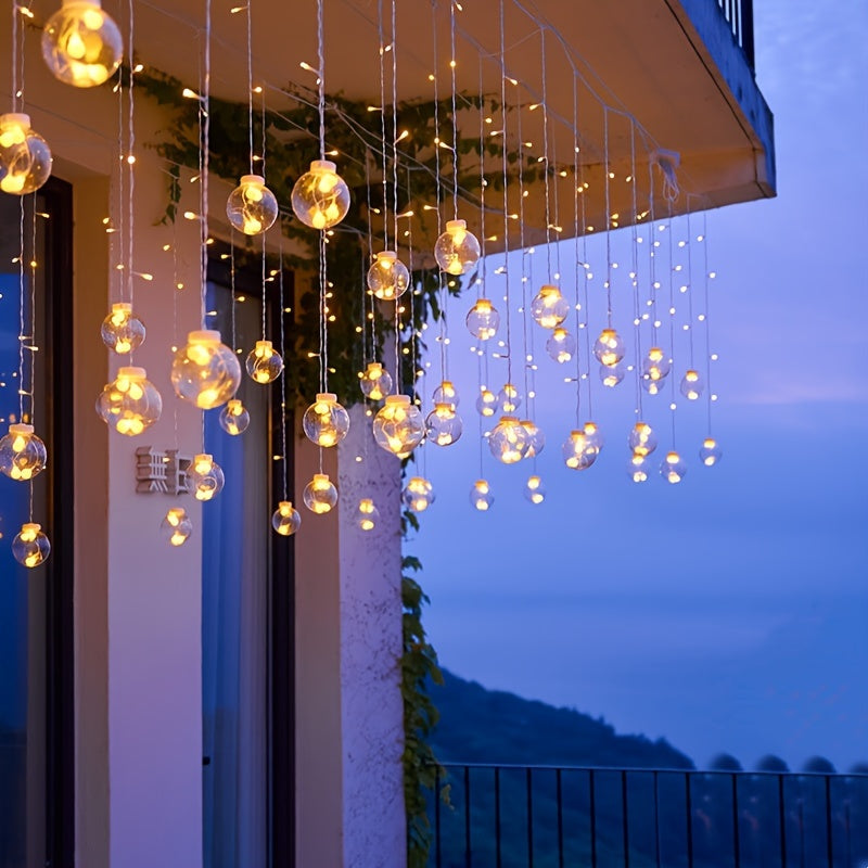 3.0m Wishing Ball Decorative LED String Lights, Perfect for Christmas & Holidays