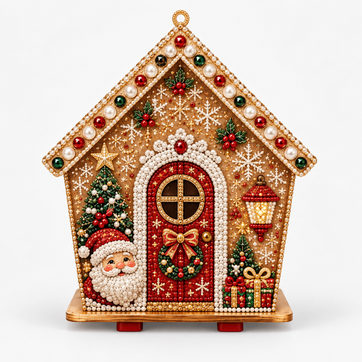 3D Pearl Gingerbread House Craft Kit