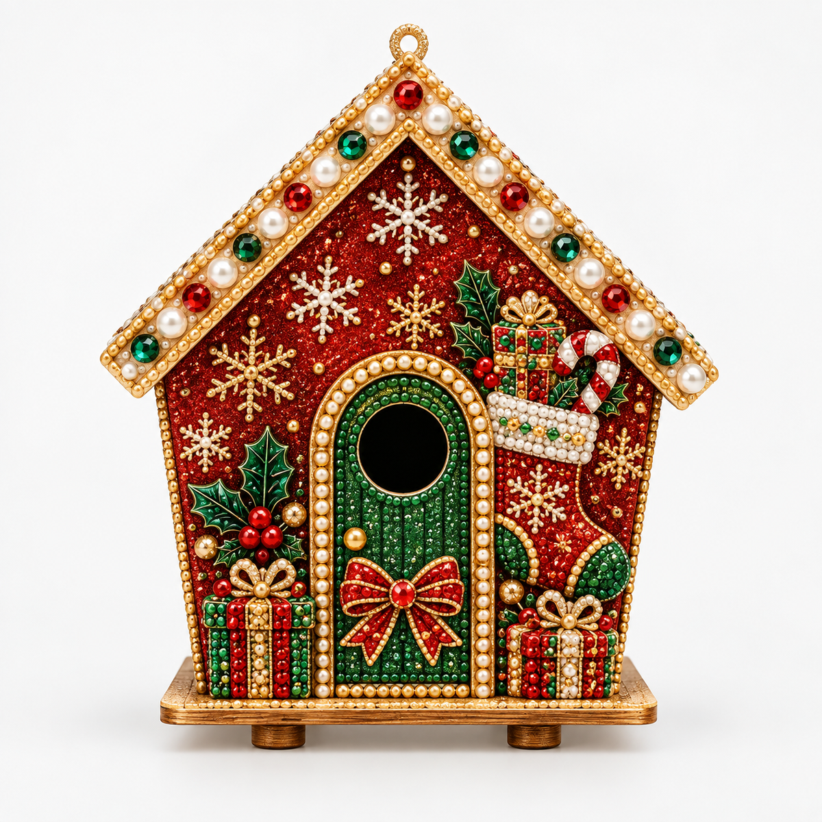 3D Pearl Gingerbread House Craft Kit