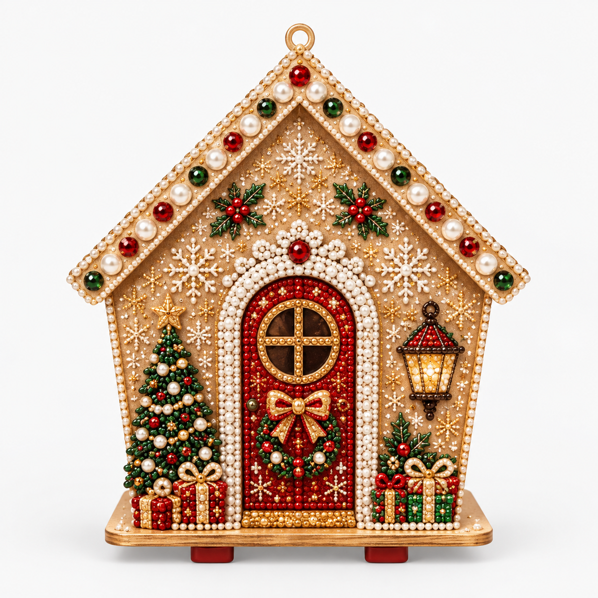 3D Pearl Gingerbread House Craft Kit