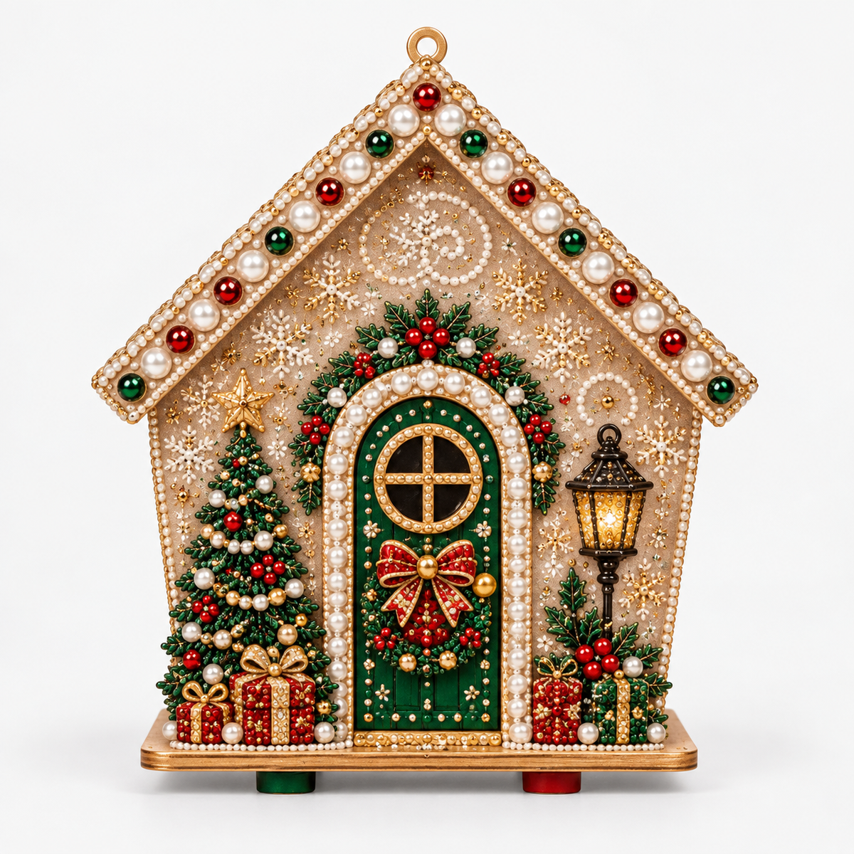 3D Pearl Gingerbread House Craft Kit