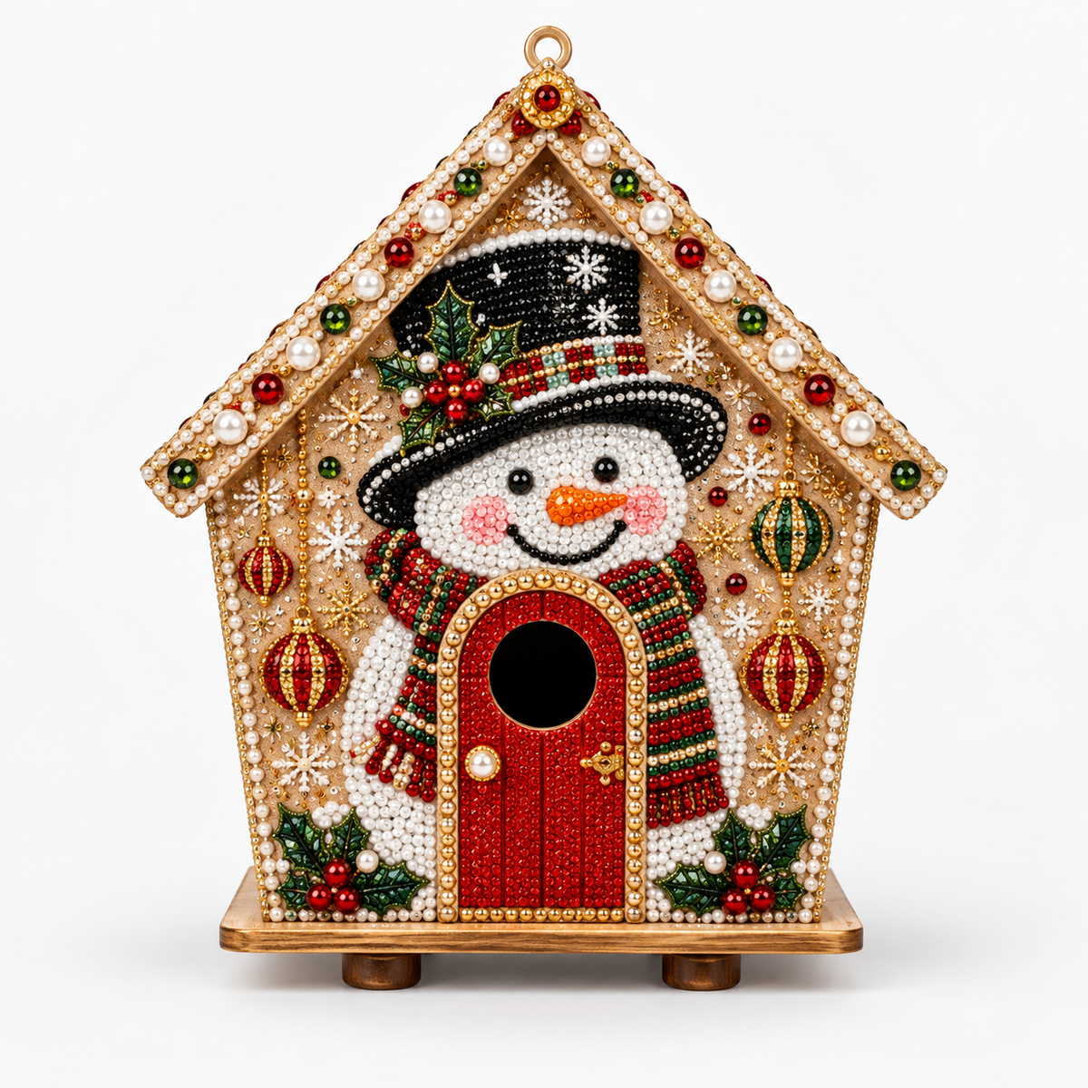 3D Pearl Gingerbread House Craft Kit