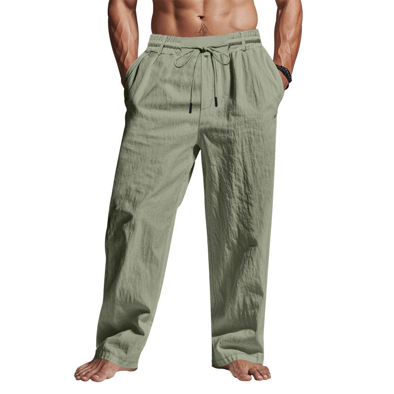 Image of Adam | Men's Drawstring Relaxed Fit Pants