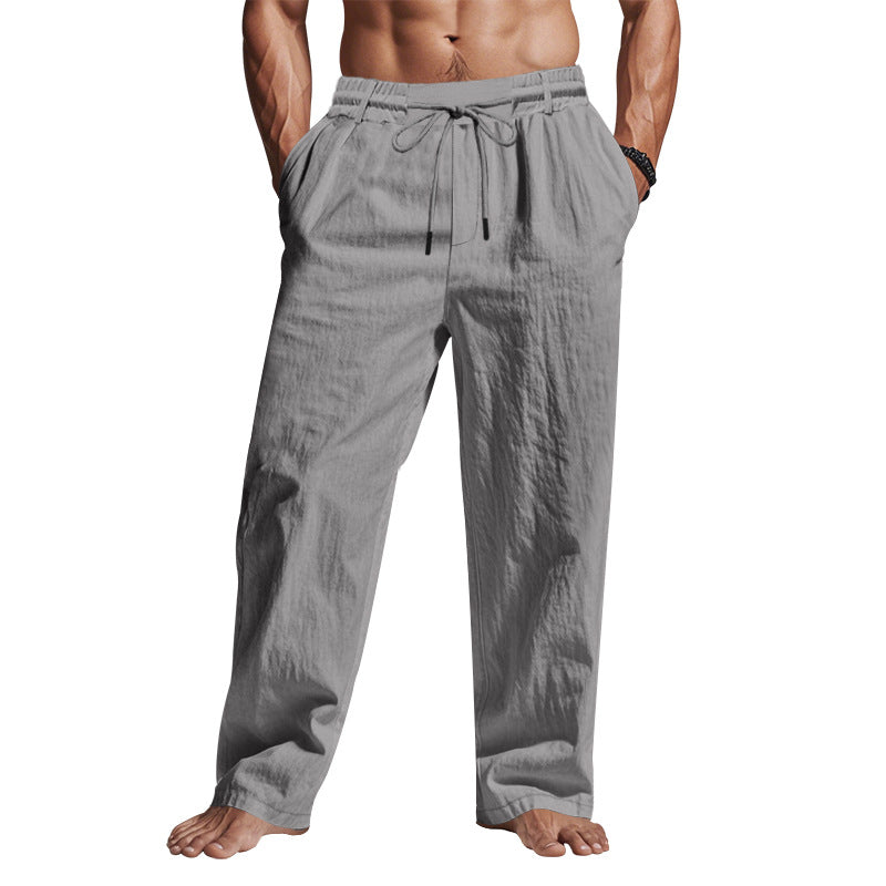Image of Adam | Men's Drawstring Relaxed Fit Pants