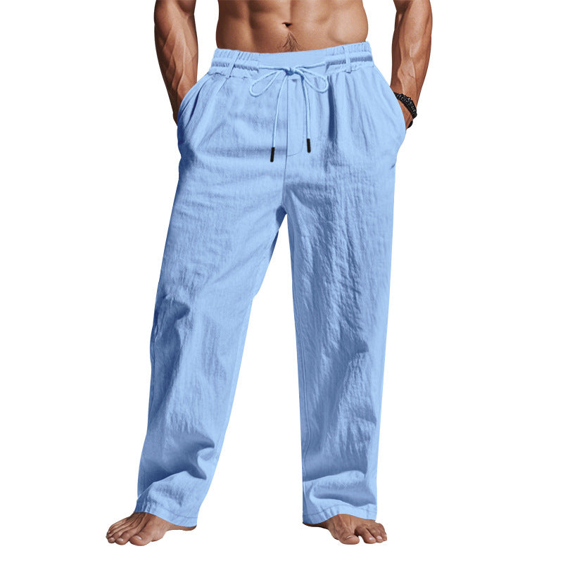 Image of Adam | Men's Drawstring Relaxed Fit Pants