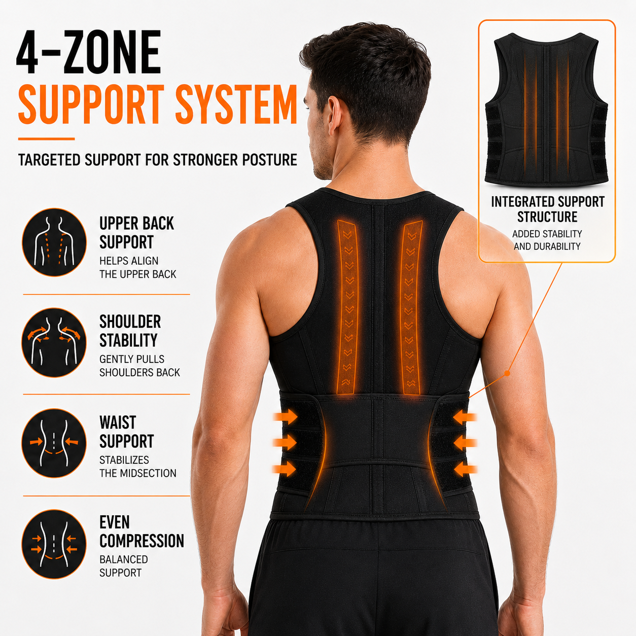 Adjustable Clavicle Posture Brace
