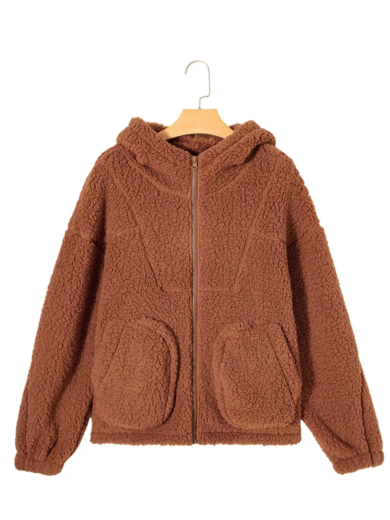 Image of Adrienne | Women's Relaxed Fit Zip Up Jacket