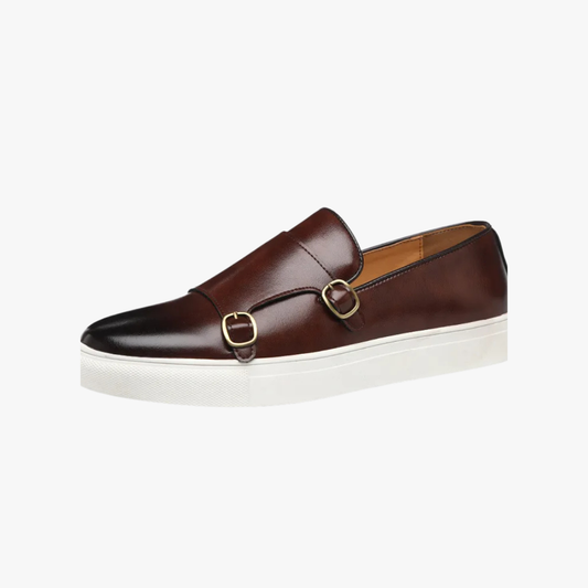 Image of Andrew | Men's Double Monk Strap Slip-On Sneakers