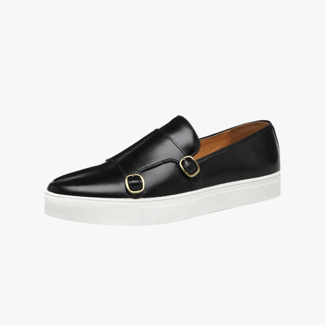 Image of Andrew | Men's Double Monk Strap Slip-On Sneakers