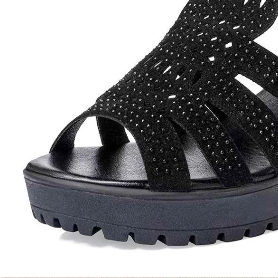 Angela | Women's Strappy Heel Sandals - Image 4