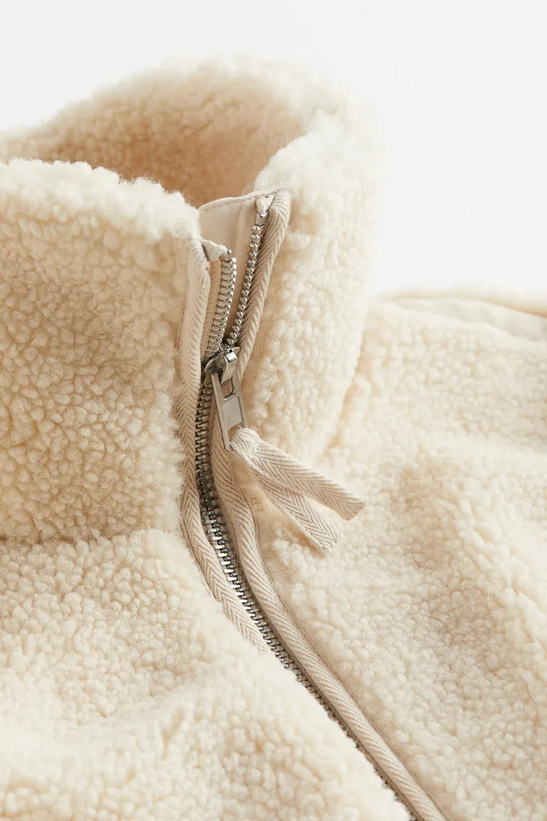 Image of Ann | Women's Teddy Zip-Up Coat