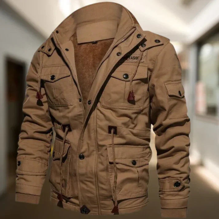 Image of Anthony | Men's Hooded Military Jacket