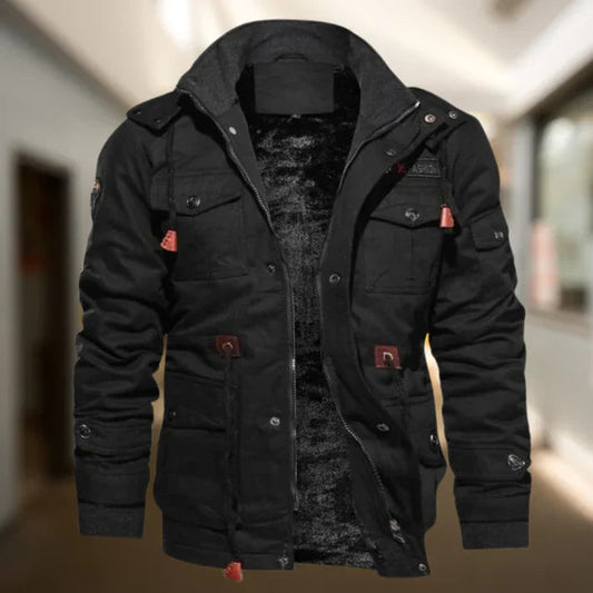 Image of Anthony | Men's Hooded Military Jacket