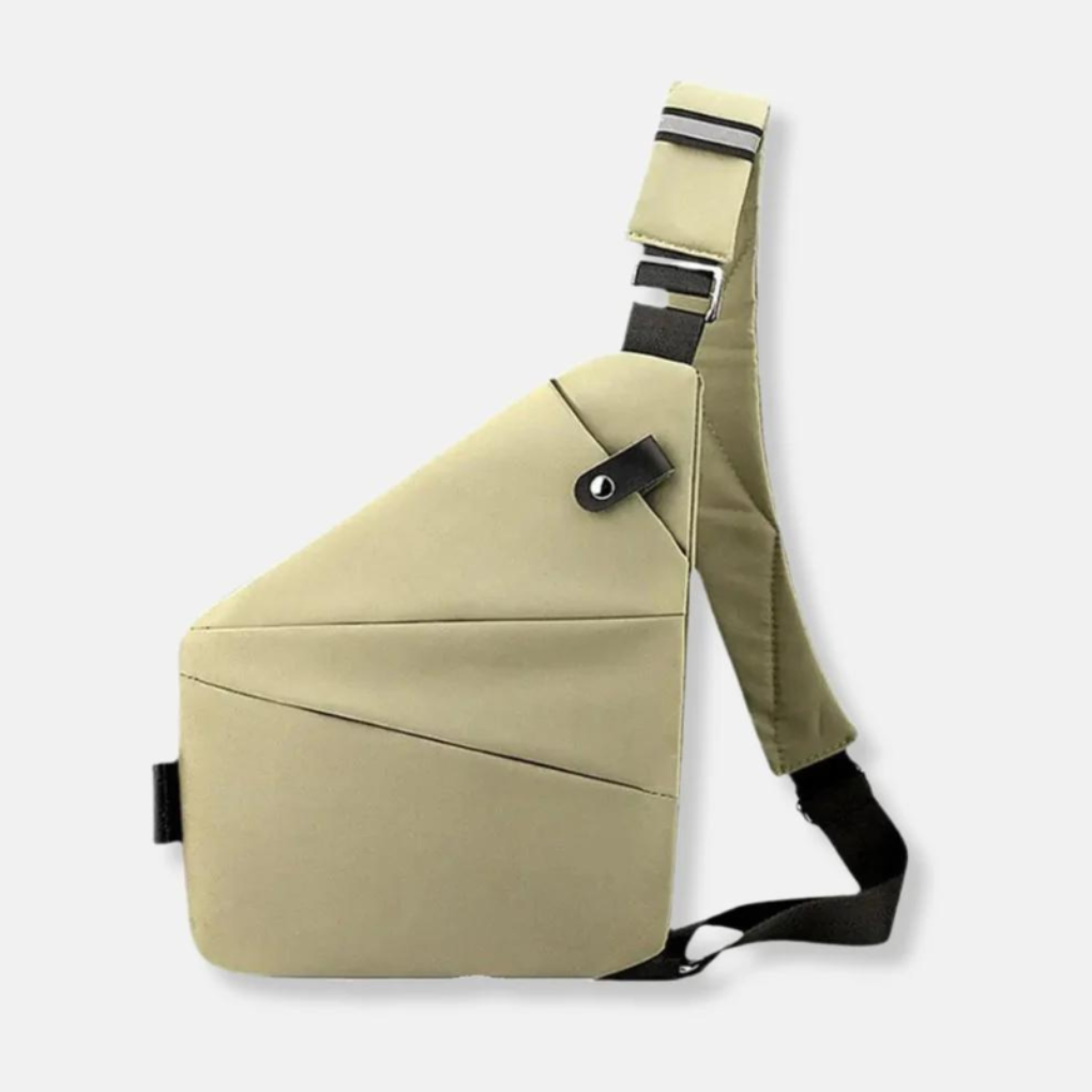 Anti-Theft Sling Bag with Hidden Zip