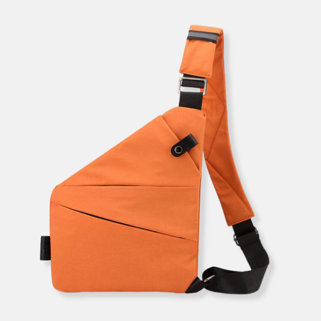 Anti-Theft Sling Bag with Hidden Zip