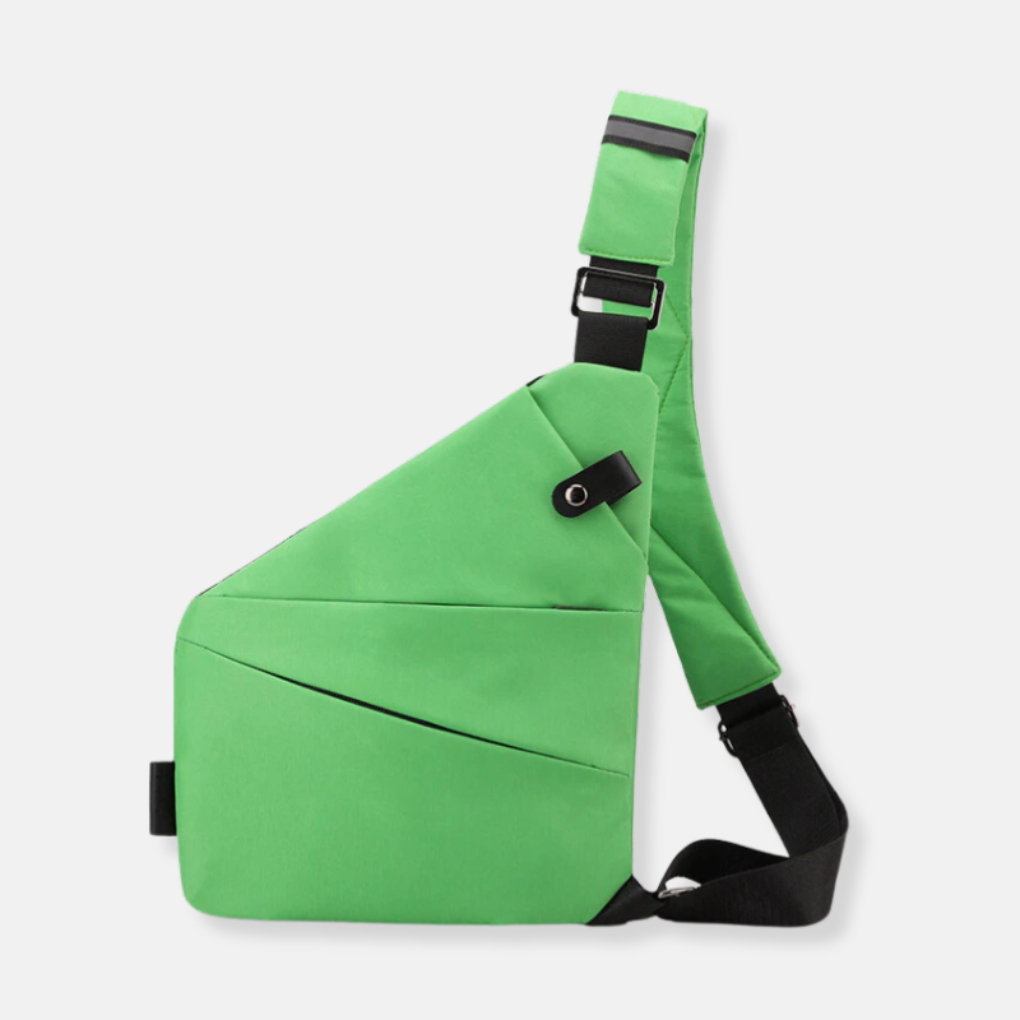 Anti-Theft Sling Bag with Hidden Zip