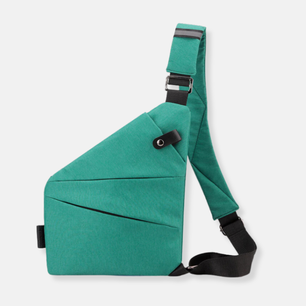 Anti-Theft Sling Bag with Hidden Zip