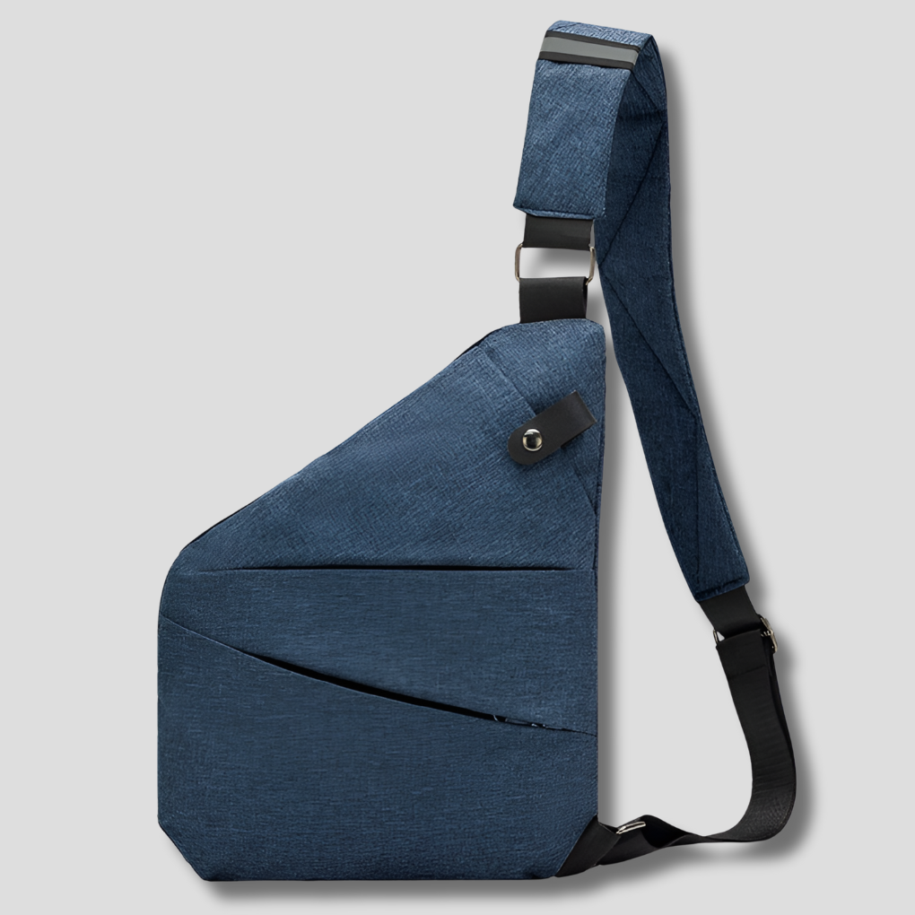 Anti-Theft Sling Bag with Hidden Zip