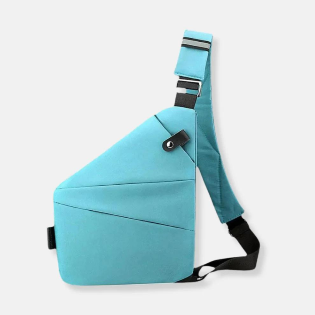 Anti-Theft Sling Bag with Hidden Zip