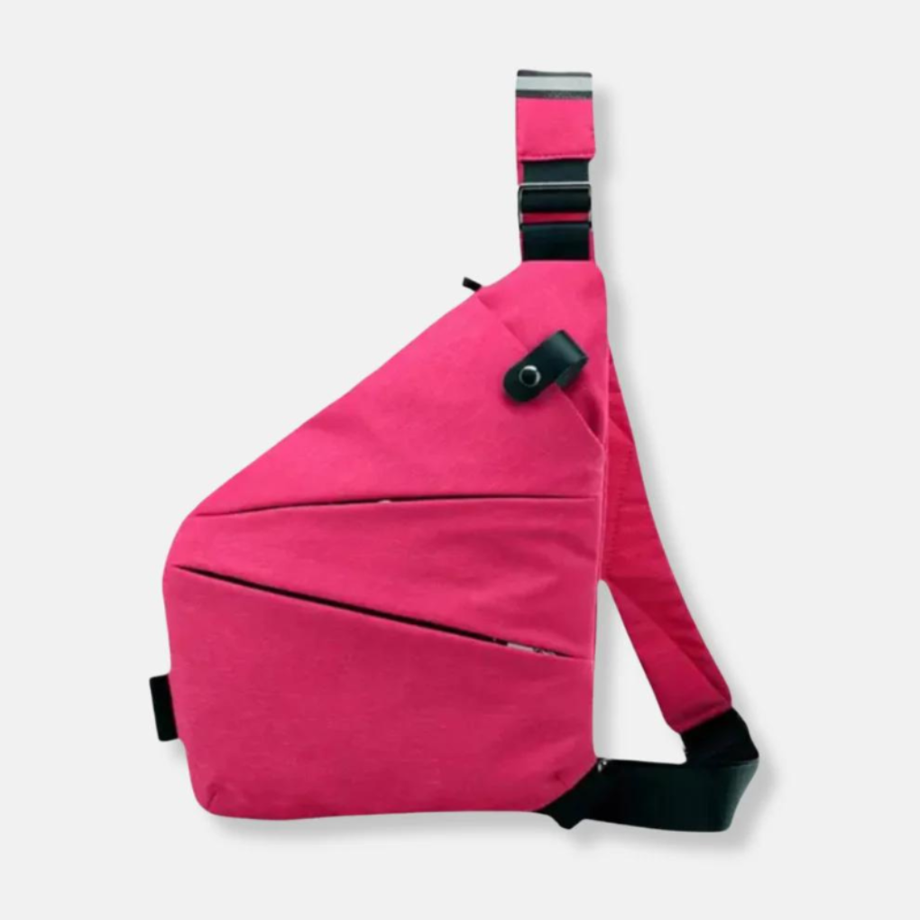 Anti-Theft Sling Bag with Hidden Zip
