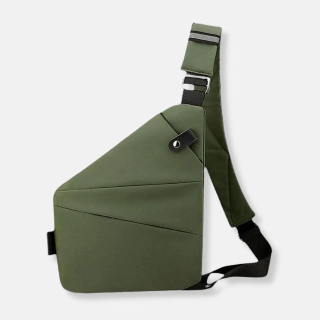 Anti-Theft Sling Bag with Hidden Zip