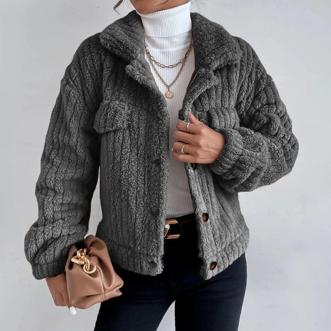 Image of April | Women's Button-Down Relaxed Fit Jacket