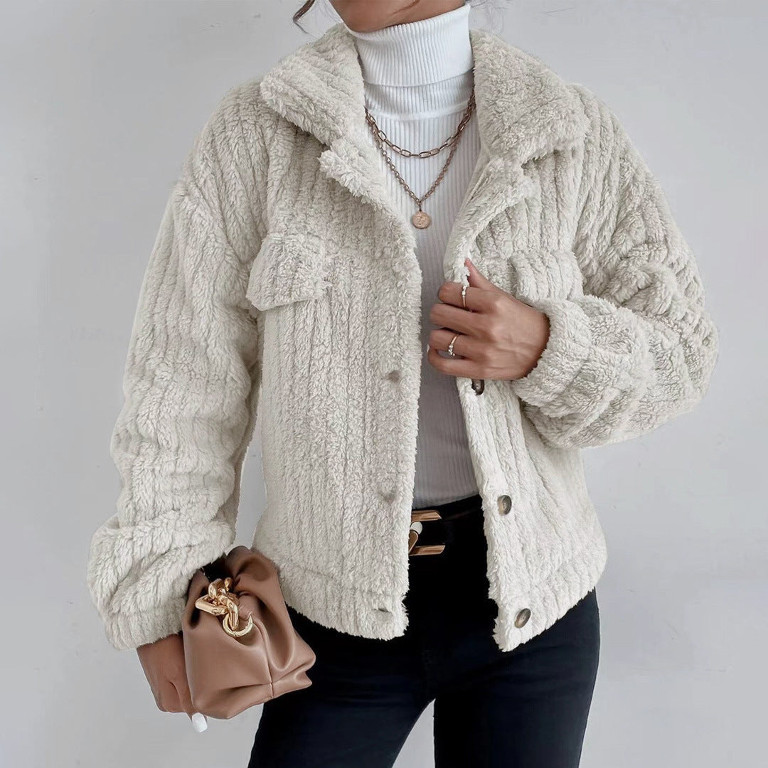 Image of April | Women's Button-Down Relaxed Fit Jacket