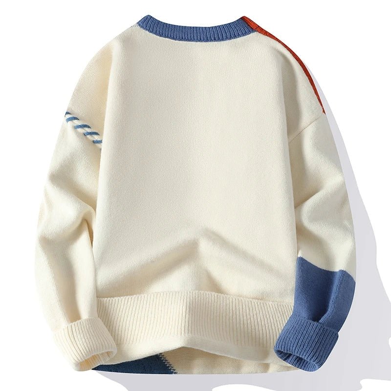 Image of Archie | Men's Color Block Knit Sweater