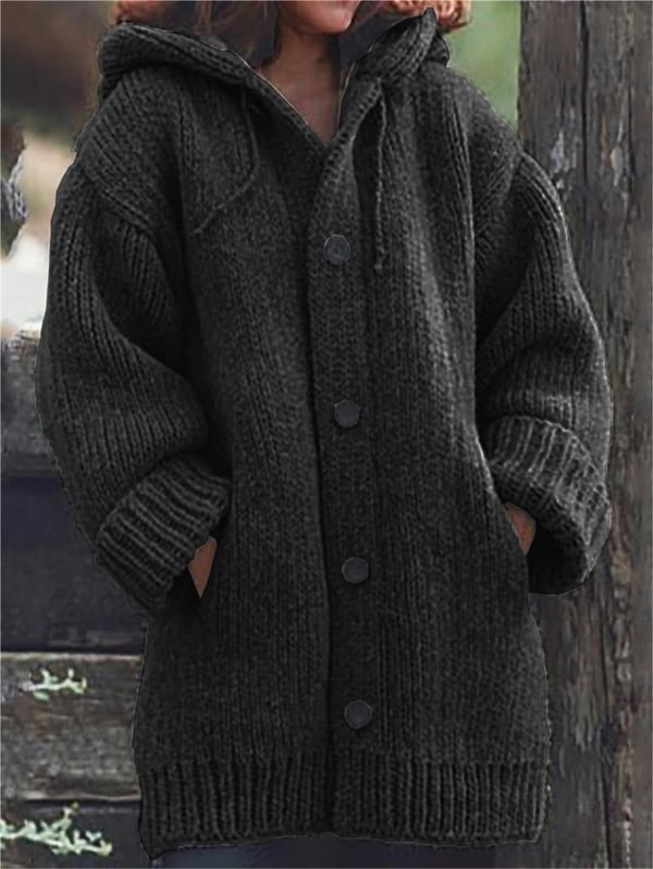 Image of Ariel | Women's Hooded Oversized Cardigan