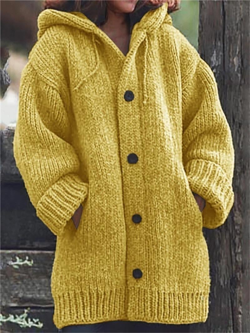 Image of Ariel | Women's Hooded Oversized Cardigan